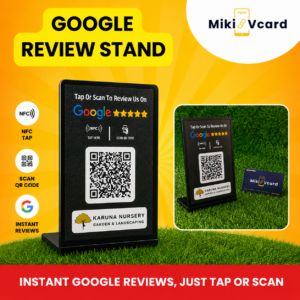Google Review Stand - Black Edition